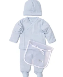 Kissy Kissy Kissy Pointelle Blue Take Me Home Gift Set> Classic Collections