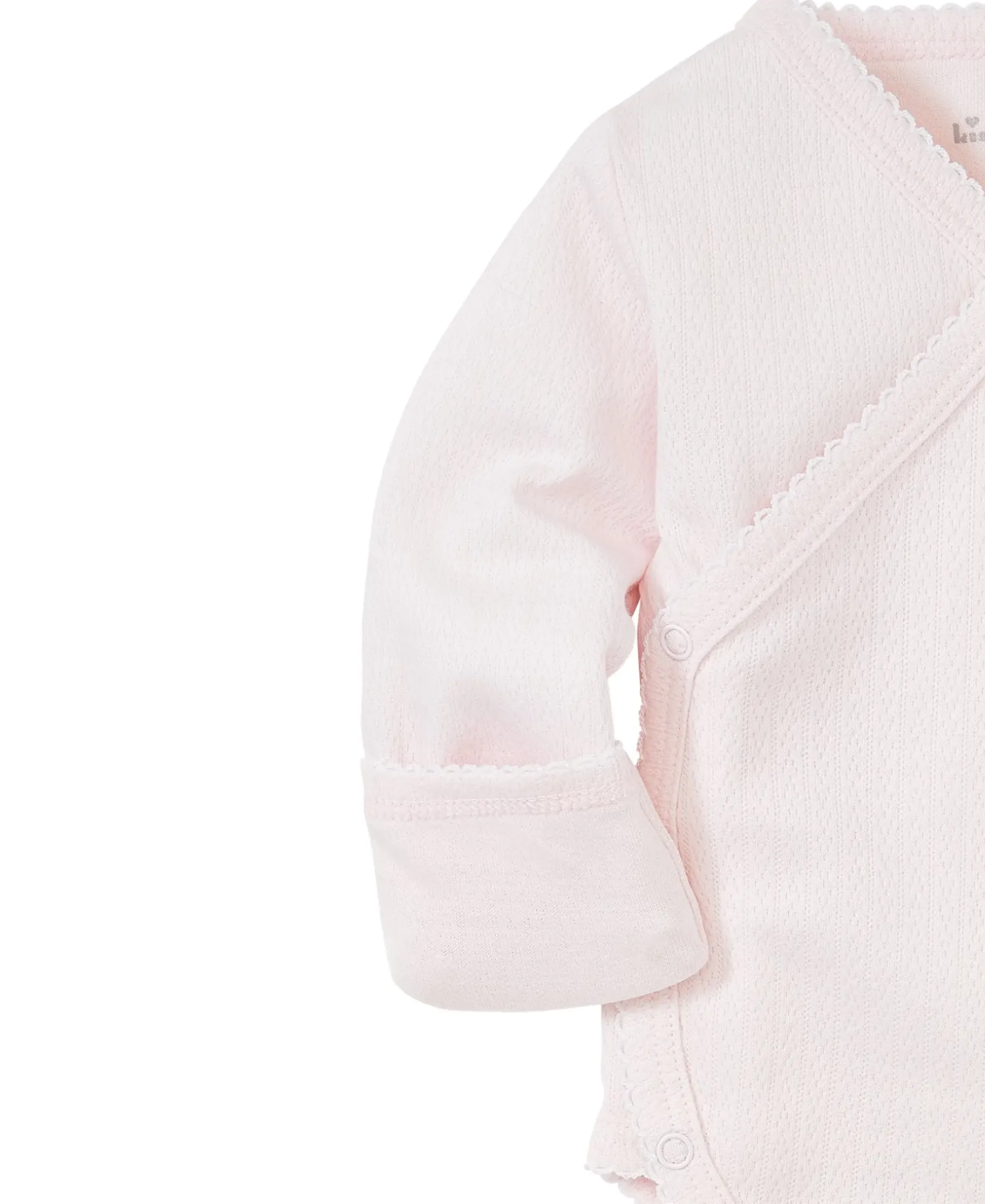 Kissy Kissy Kissy Pointelle Long Sleeve Bodysuit> Bodysuits|Classic Collections