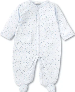 Kissy Kissy Kissy Superstars Blue Print Footie> Footies|Classic Collections