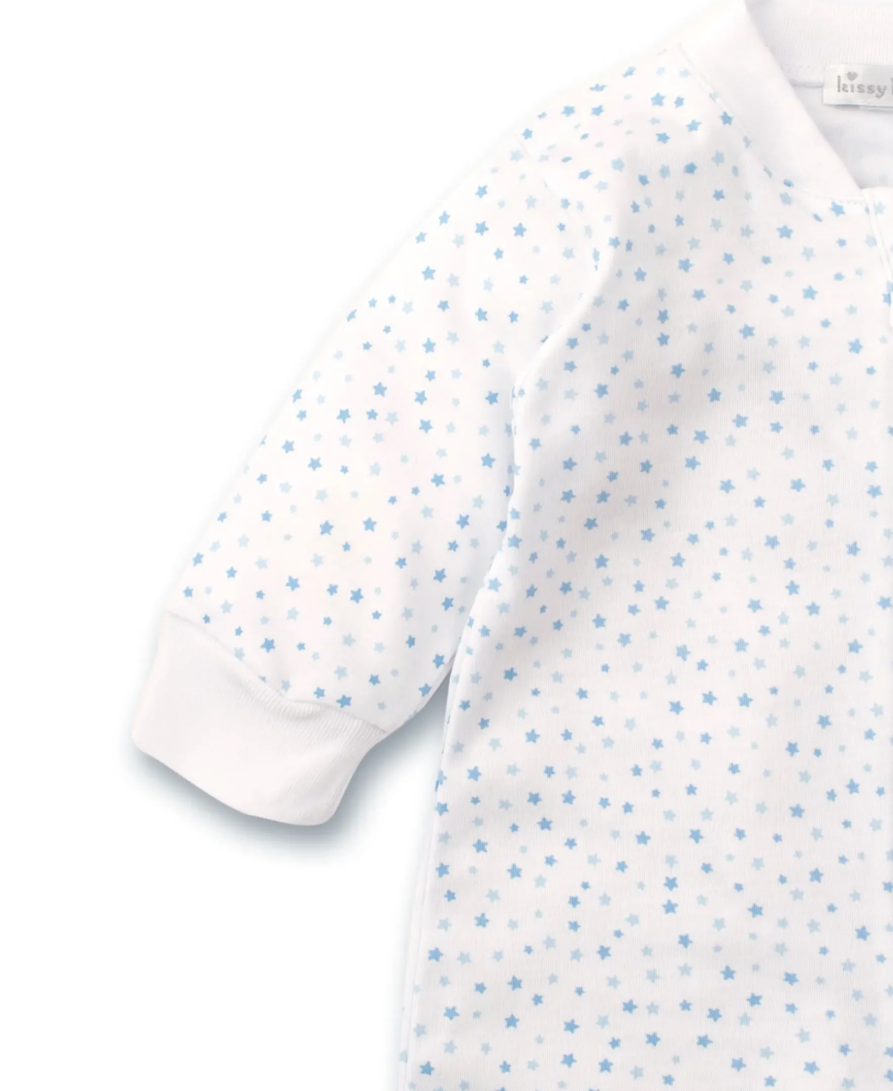 Kissy Kissy Kissy Superstars White Zip Footie> Footies|Pajamas