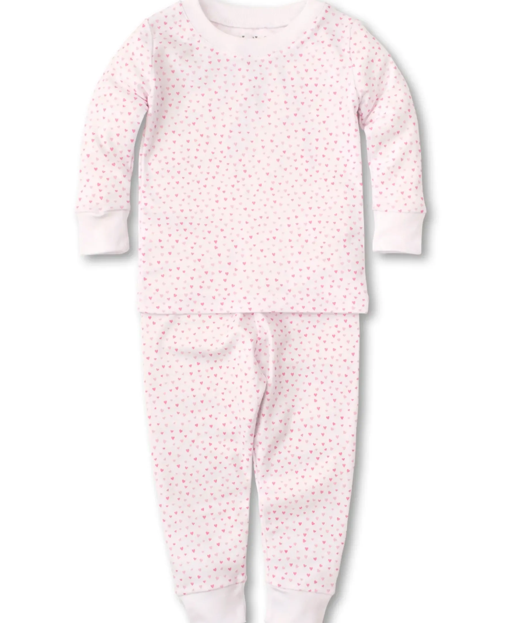 Kissy Kissy Kissy Sweethearts White Toddler Pajama Set>Kids Pajamas|Pajamas