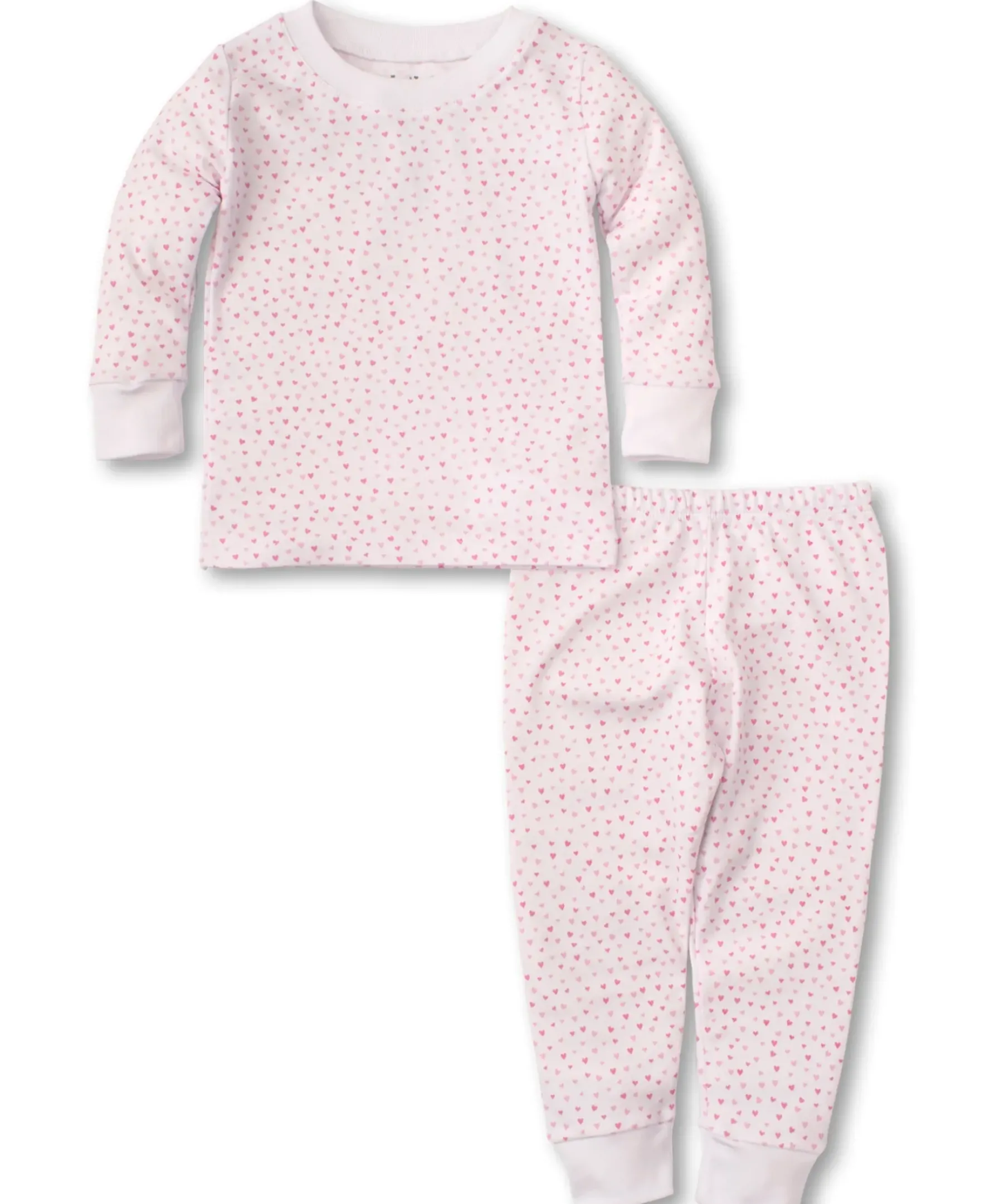Kissy Kissy Kissy Sweethearts White Toddler Pajama Set>Kids Pajamas|Pajamas
