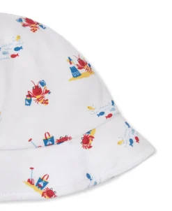 Kissy Kissy Lobsters Sandy Smiles Blue Sunhat> Hats