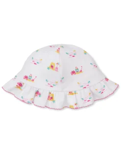 Kissy Kissy Lobsters Sandy Smiles Pink Floppy Hat> Hats