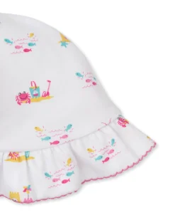 Kissy Kissy Lobsters Sandy Smiles Pink Floppy Hat> Hats