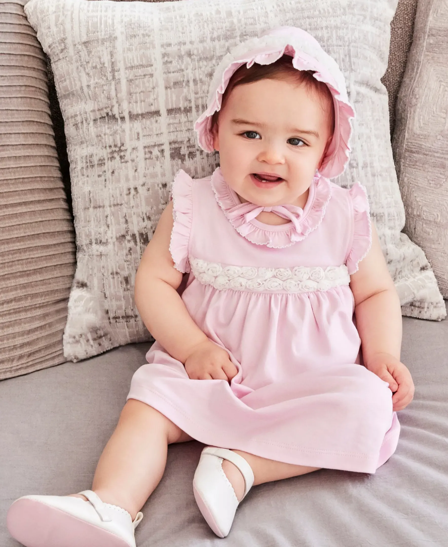 Kissy Kissy Miniature Roses Dress Set> Dresses + Bubbles