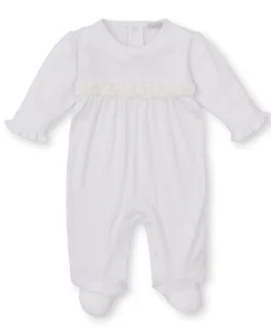 Kissy Kissy Miniature Roses White Footie> Footies|White Basics