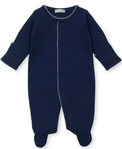 Kissy Kissy Navy Kissy Basics Footie NEW> Footies|Classic Collections