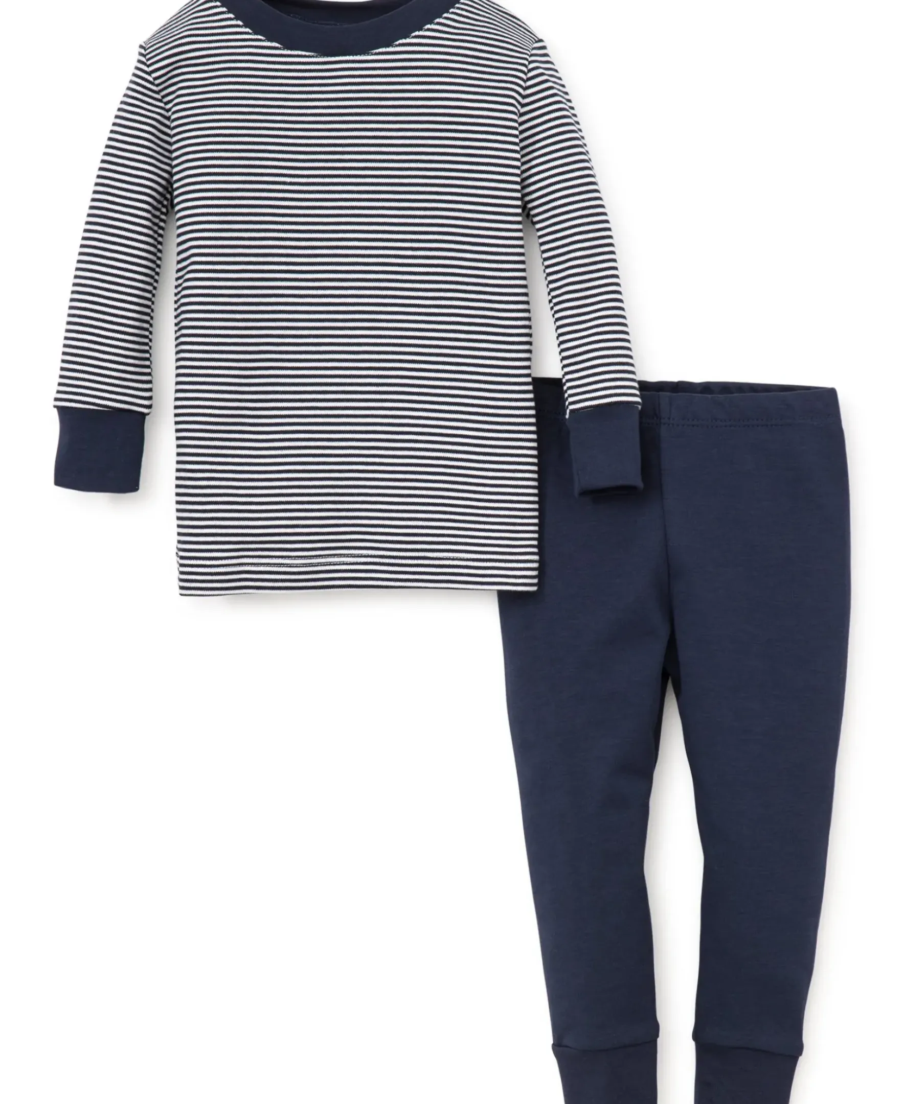 Kissy Kissy Navy Kissy Essentials Pajama Set> Pajamas|Classic Collections