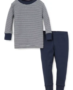 Kissy Kissy Navy Kissy Essentials Toddler Pajama Set>Kids Pajamas|Pajamas