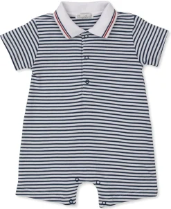 Kissy Kissy Stripe Playsuit> Playsuits