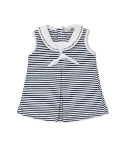 Kissy Kissy Stripe Toddler Dress>Kids Dresses|Dresses + Bubbles