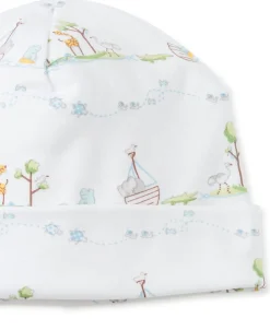Kissy Kissy Noah's Blue Print Hat><noscript><img width=