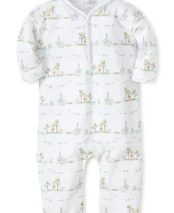 Kissy Kissy Noah's Blue Print Playsuit> Rompers|Playsuits
