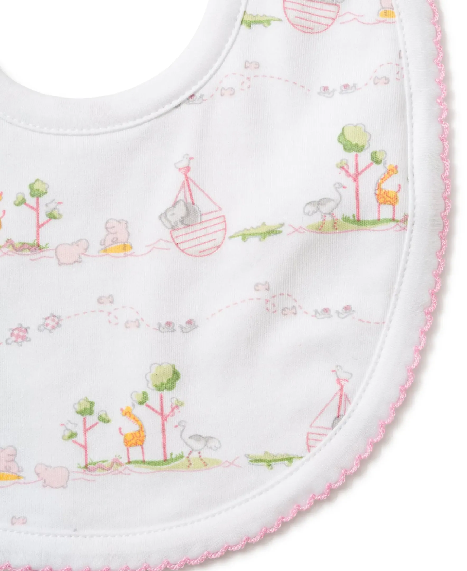 Kissy Kissy Noah's Print Bib> Bibs|Classic Collections
