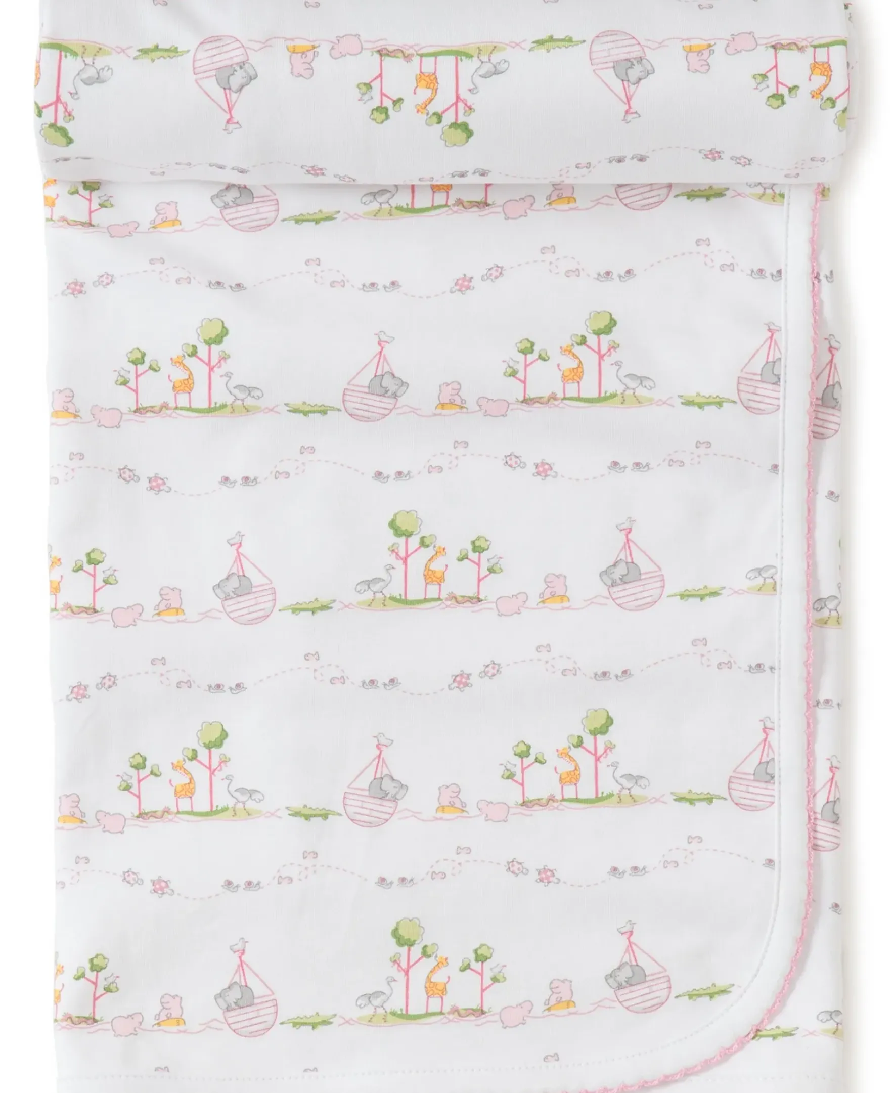 Kissy Kissy Noah's Print Blanket> Blankets|Classic Collections