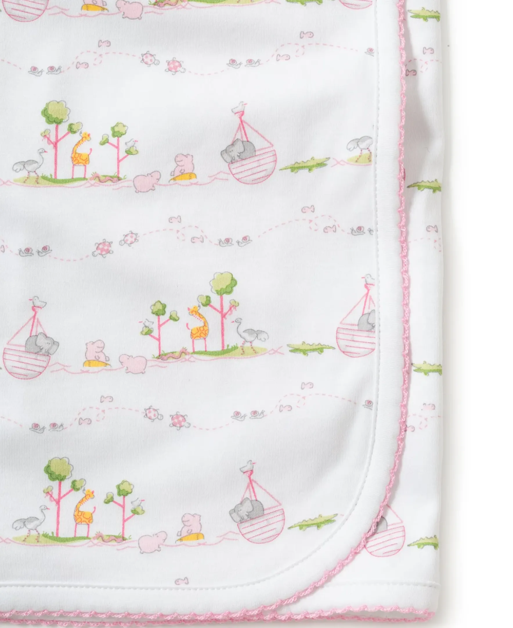 Kissy Kissy Noah's Print Blanket> Blankets|Classic Collections
