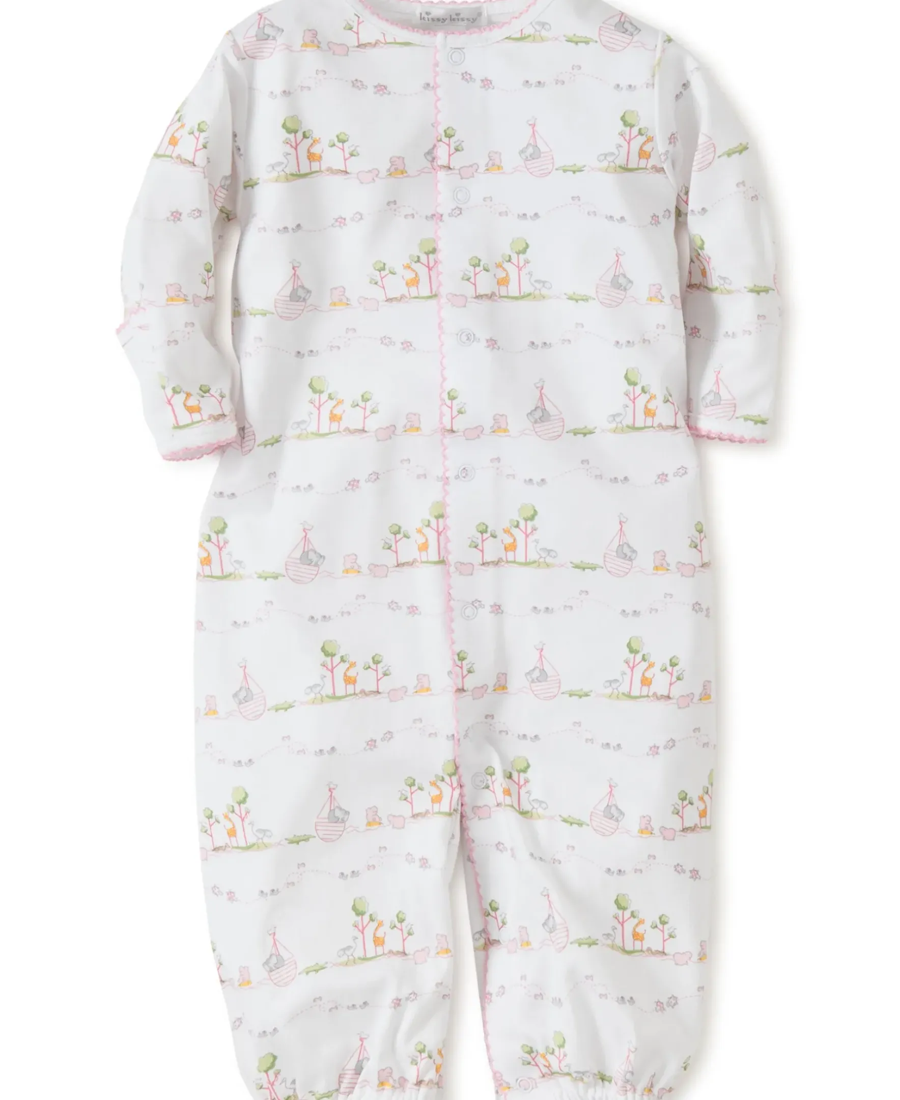 Kissy Kissy Noah's Print Convertible Gown> Convertible Gowns|Classic Collections