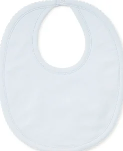 Kissy Kissy Personalized Blue Kissy Basics Bib> Bibs|Classic Collections