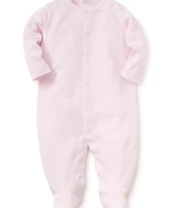 Kissy Kissy Personalized New Kissy Dots Footie> Footies|White Basics