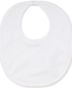 Kissy Kissy Personalized Kissy Basics Bib> Bibs|White Basics