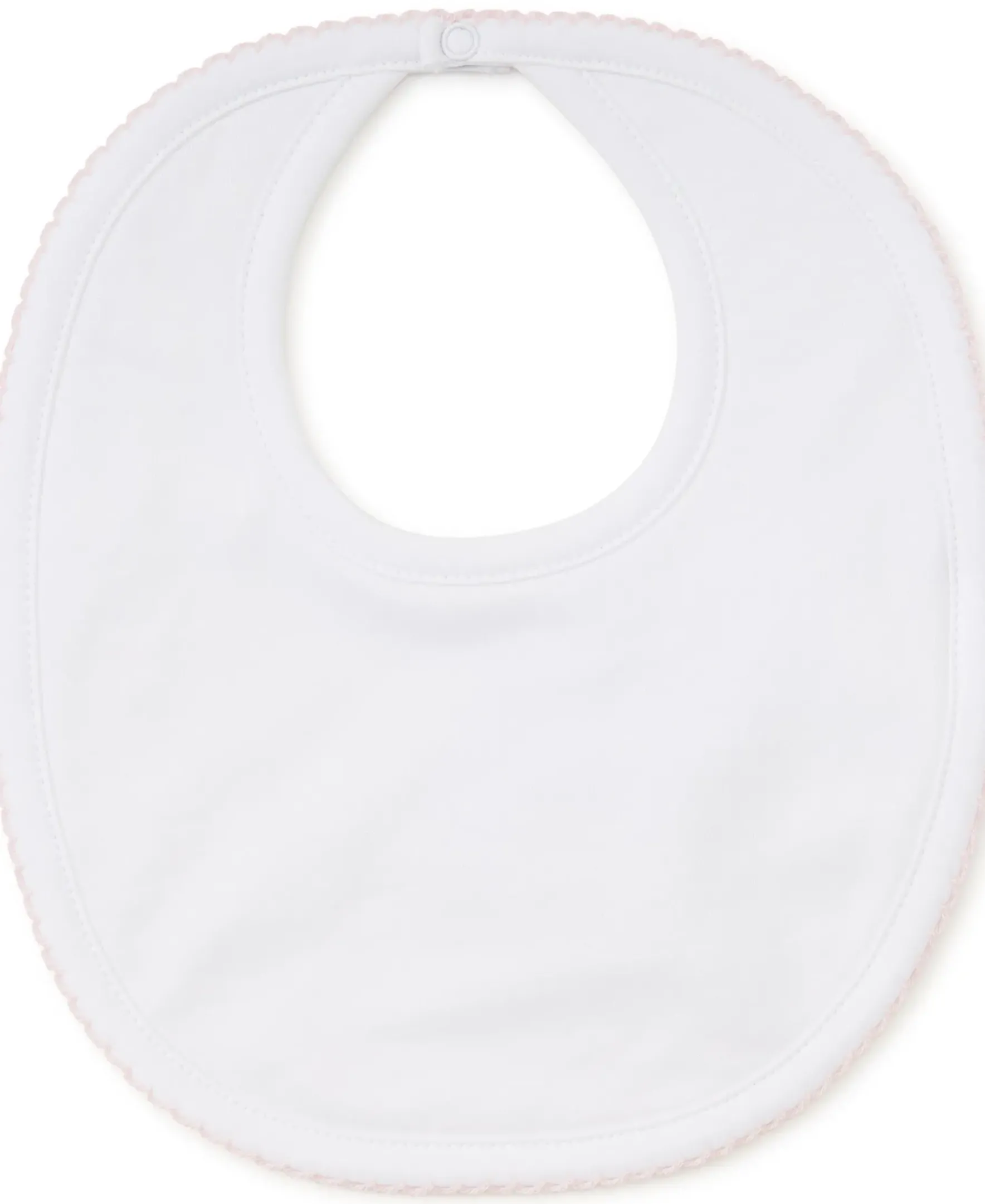 Kissy Kissy Personalized Kissy Basics Bib> Bibs|White Basics
