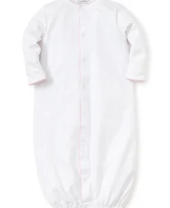 Kissy Kissy Personalized New Kissy Dots Conv. Gown> Convertible Gowns|White Basics