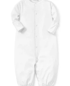 Kissy Kissy Personalized New Kissy Dots Conv Gown> White Basics|Classic Collections