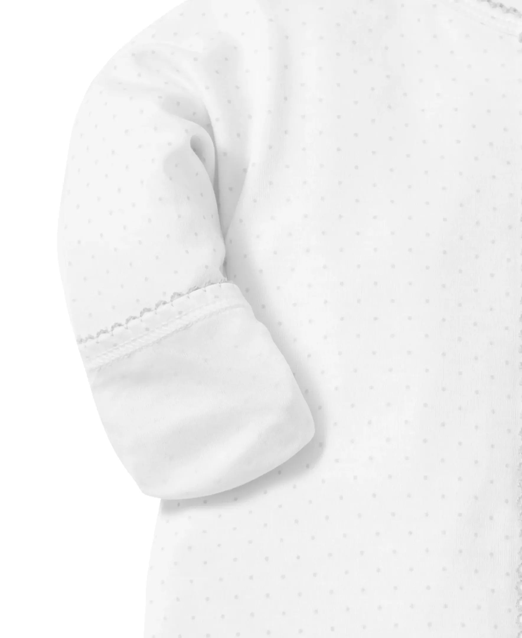 Kissy Kissy Personalized New Kissy Dots Conv Gown> White Basics|Classic Collections