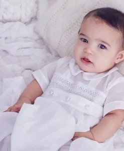 Kissy Kissy Phillip Convertible Christening Gown & Hat Set> Hats|Convertible Gowns