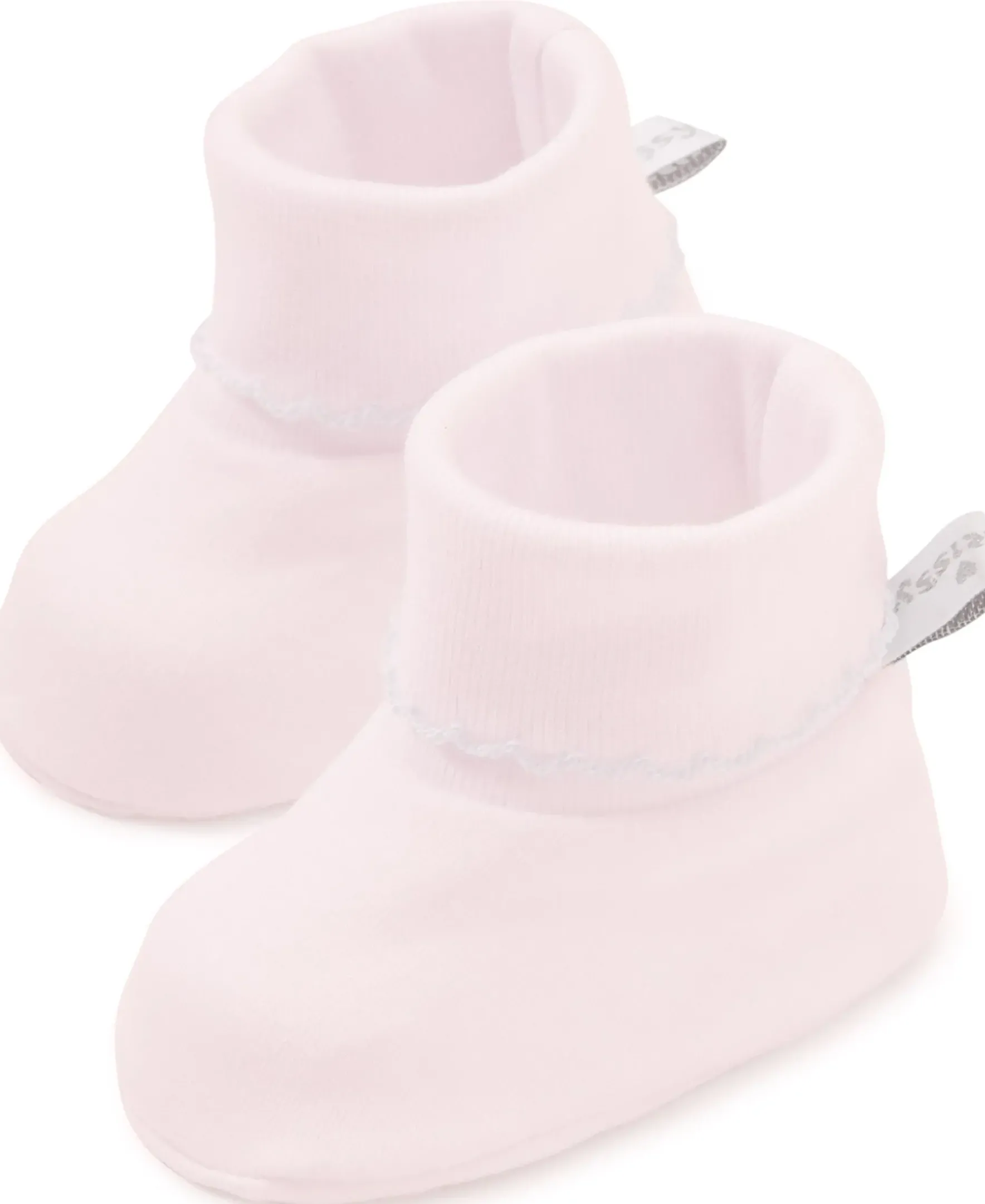 Kissy Kissy Kissy Basics Booties> Booties|White Basics