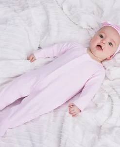 Kissy Kissy Kissy Basics Footie NEW> Footies|White Basics