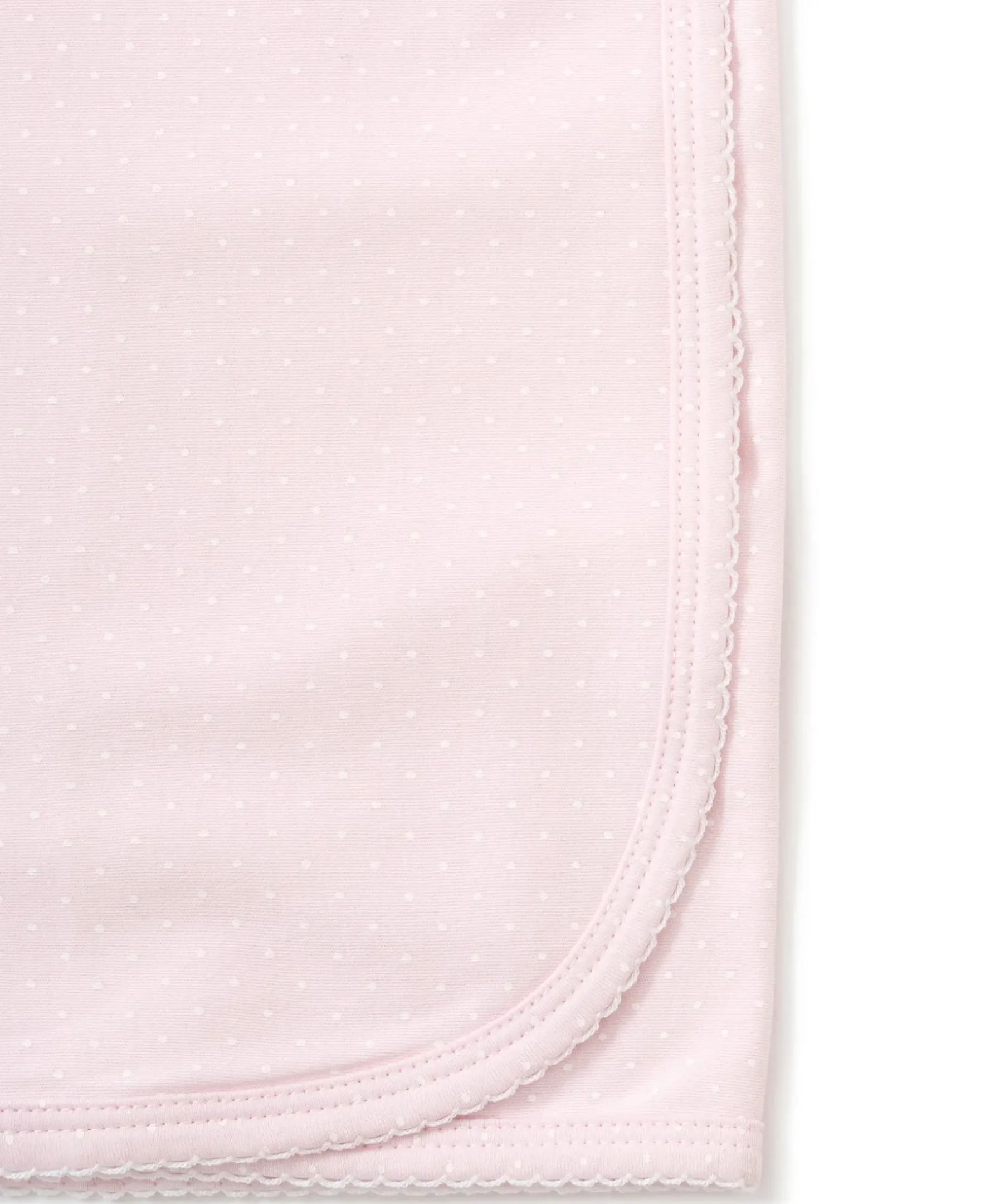Kissy Kissy New Kissy Dots Print Blanket> Blankets|White Basics