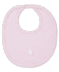 Kissy Kissy Pique Bunny Bash Bib> Bibs
