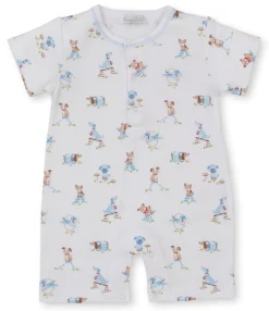 Kissy Kissy Playground Pups Short Playsuit> Playsuits|Rompers