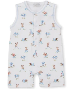 Kissy Kissy Playground Pups Sleeveless Playsuit> Playsuits|Rompers