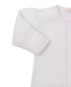 Kissy Kissy Premier Baa Baa Baby Sheep Pink Hand Emb. Footie><noscript><img width=
