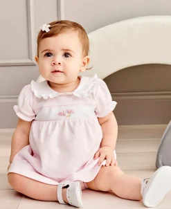 Kissy Kissy Premier Baby Bunny Patch Hand Emb. Dress Set><noscript><img width=