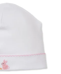 Kissy Kissy Premier Baby Bunny Patch Hand Emb. Hat> Hats|Smocking + Hand Embroidery
