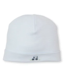 Kissy Kissy Premier Fairway Foursome Hand Emb. Stripe Hat> Hats|Smocking + Hand Embroidery