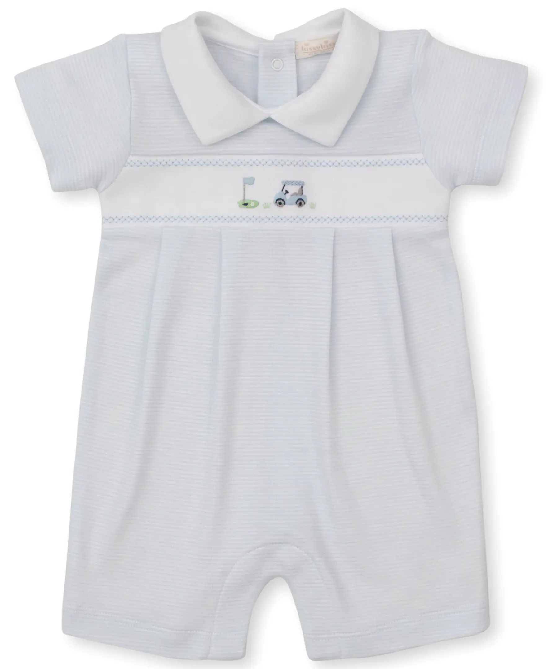 Kissy Kissy Premier Fairway Foursome Hand Emb. Short Playsuit> Playsuits|Rompers