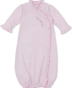 Kissy Kissy Premier Flowers & Vines Hand Emb. Sack> Smocking + Hand Embroidery
