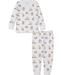 Kissy Kissy Puppy Beach Daze Pajama Set><noscript><img width=