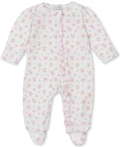Kissy Kissy Rainbow Flowers Zip Footie> Footies|Pajamas