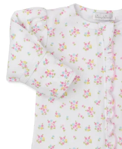 Kissy Kissy Rainbow Flowers Zip Footie> Footies|Pajamas