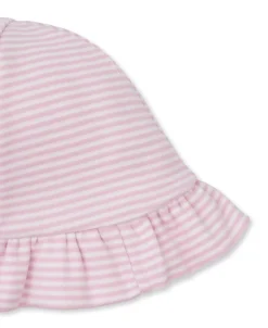 Kissy Kissy Saturday Regatta Stripe Floppy Hat><noscript><img width=