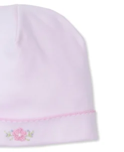 Kissy Kissy SCE Flower Bouquets Hand Emb. Hat> Hats|Smocking + Hand Embroidery