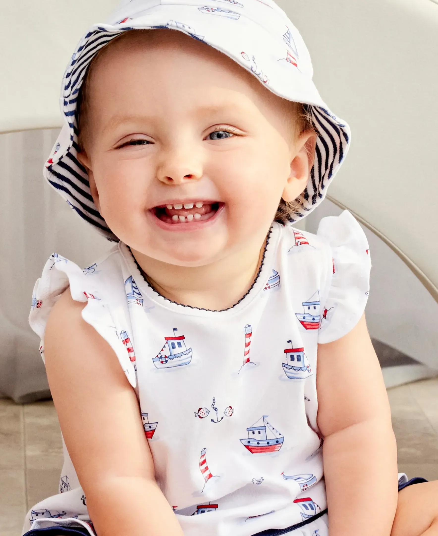 Kissy Kissy Seas the Day Bubble> Rompers|Dresses + Bubbles