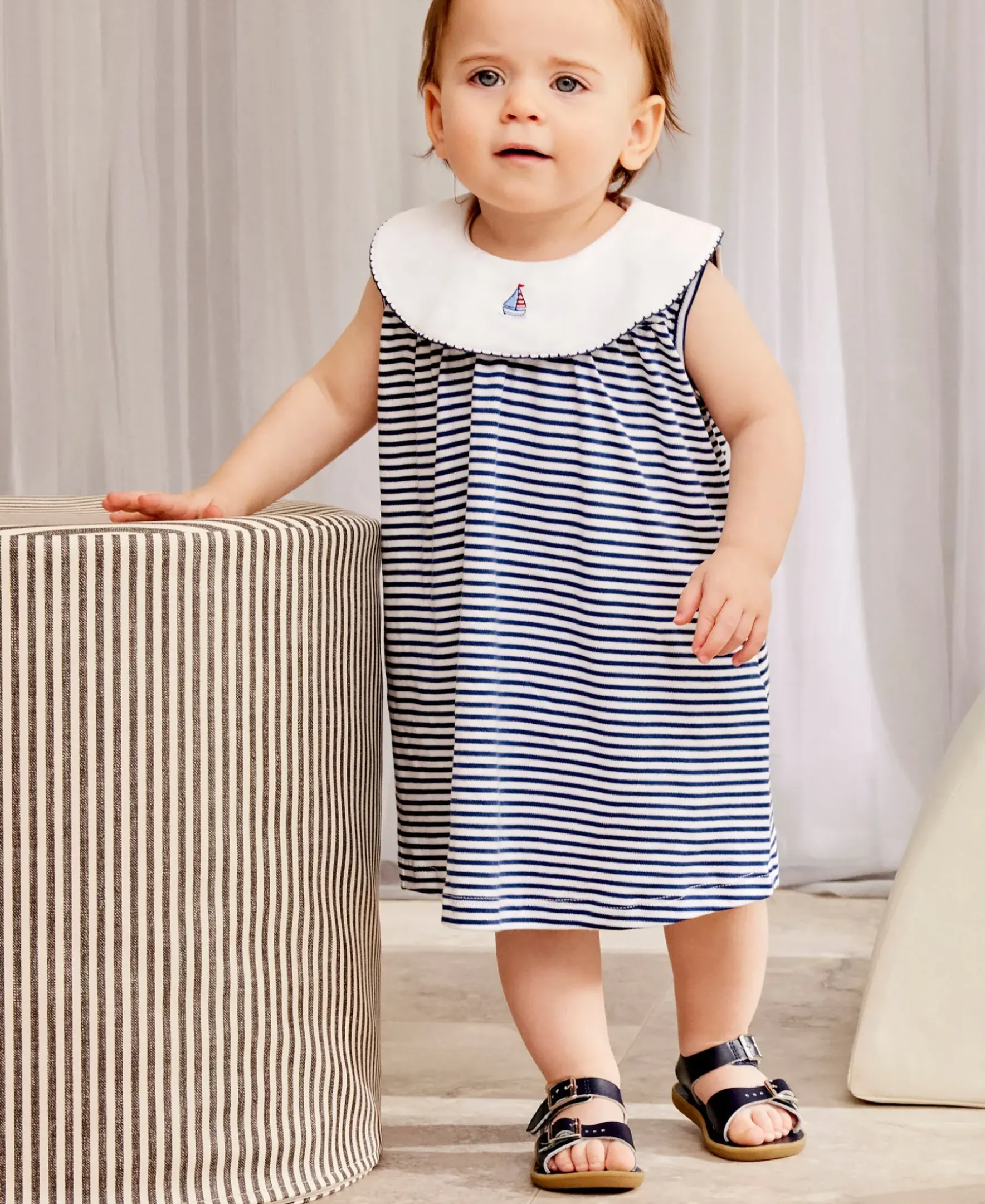 Kissy Kissy Seas the Day Stripe Dress Set> Dresses + Bubbles