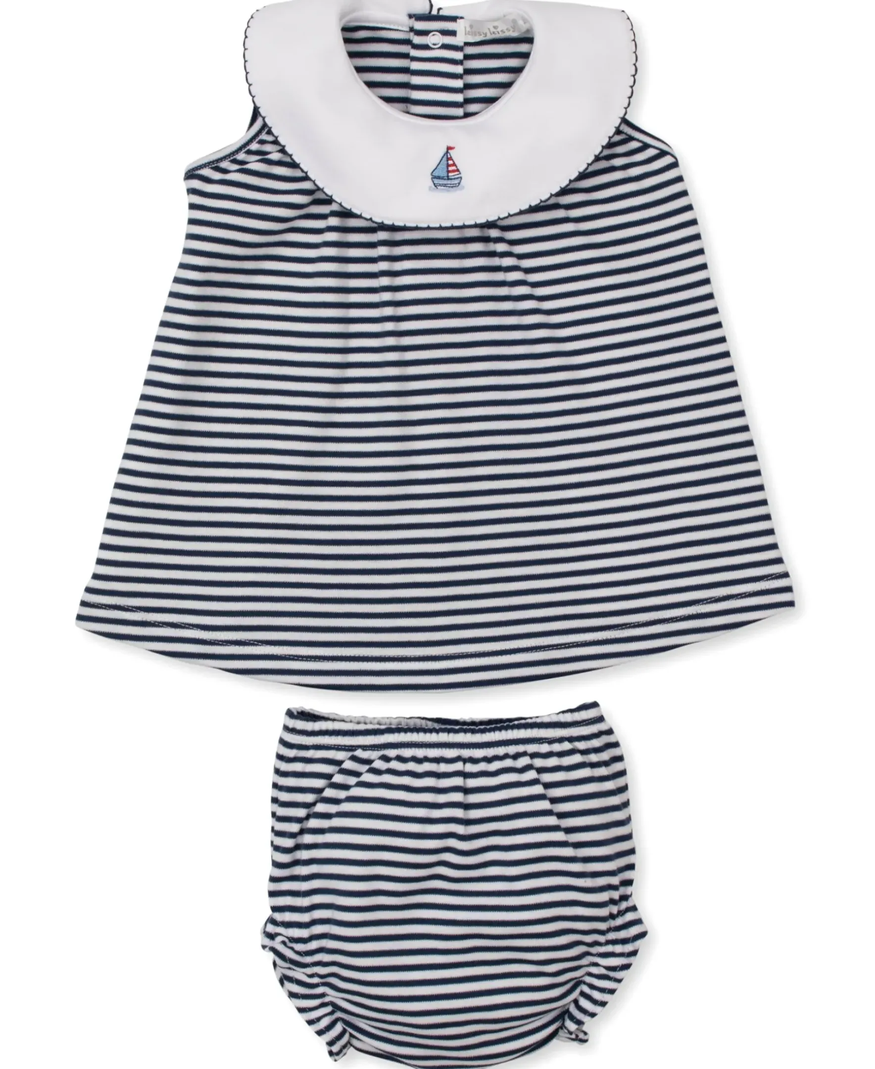 Kissy Kissy Seas the Day Stripe Dress Set> Dresses + Bubbles